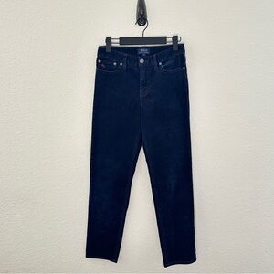 Polo Ralph Lauren Corduroy Pants - Navy Blue Preppy Kidcore - 14